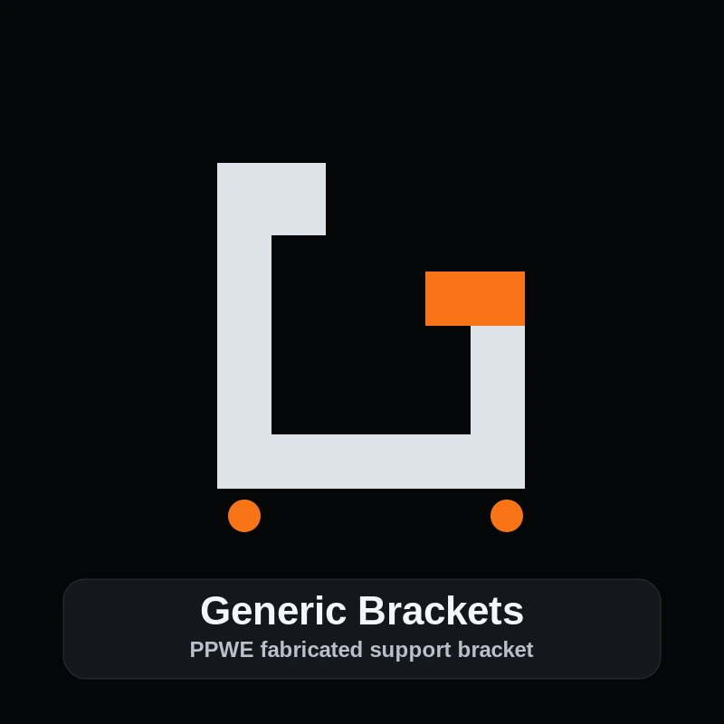 Generic gatemotor bracket